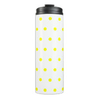Sunny Yellow Pois
