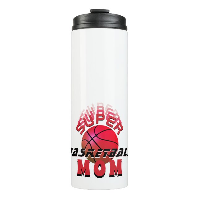 Bouteilles Isothermes Super Basketball Ball Maman Sportive Mère (Devant)