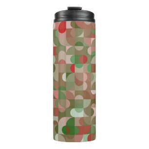 Bouteilles Isothermes Super Boho Mod Rétro Géométrique Noël Thermiqu