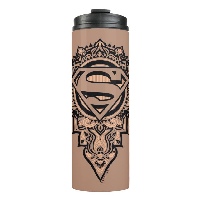 Bouteilles Isothermes Supergirl Mandala Graphic (Devant)