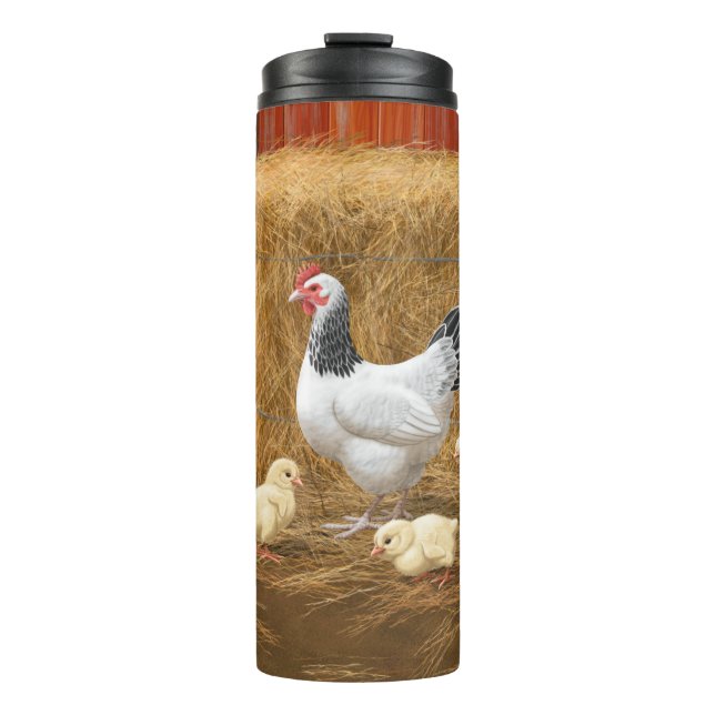Bouteilles Isothermes Sussex Chicken Mama Hen et Chicks (Devant)