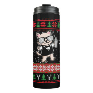 Bouteilles Isothermes Sweater de Barman Ugly Christmas