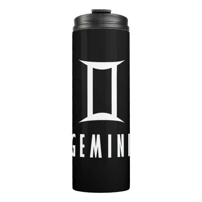 Bouteilles Isothermes Symbole du zodiaque de Gemini (Devant)