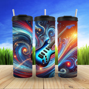 Bouteilles Isothermes Symphonie Abstraite de guitare électrique