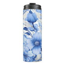 Symphonie florale bleue