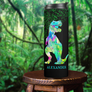 Bouteilles Isothermes T-Rex Ajouter un nom de dinosaure