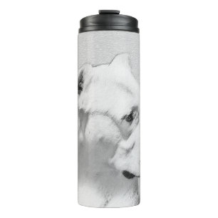 Bouteilles Isothermes Tableau Dogo Argentino - Art Chien original
