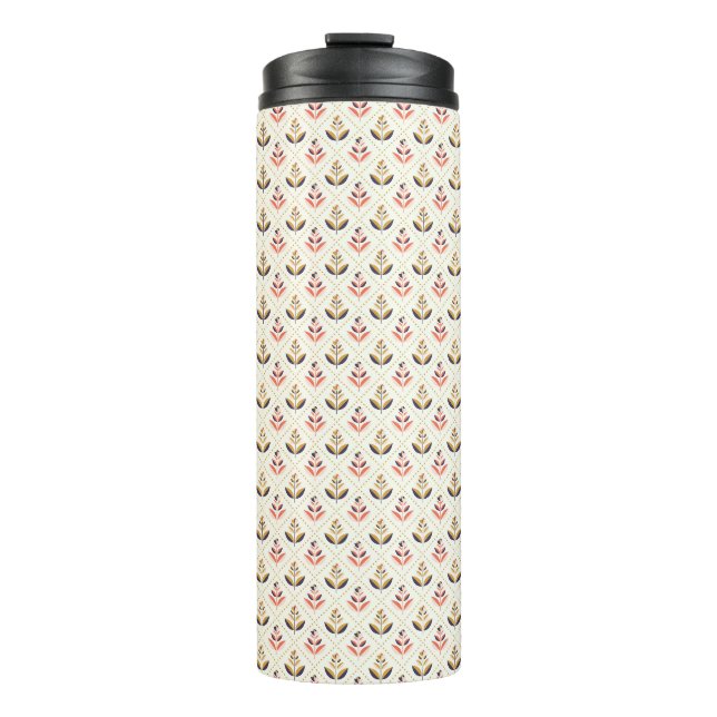 Bouteilles Isothermes Tall travel mug with a black lid (Devant)
