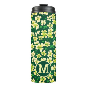 Bouteilles Isothermes Tapisserie Shamrock Émeraude : Délice Vert Foncé