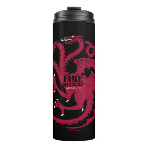 Bouteilles Isothermes Targaryen Sigil - Feu et Sang