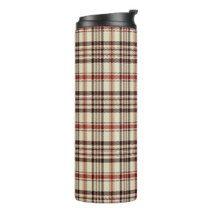 Bouteilles Isothermes Tartan Brown