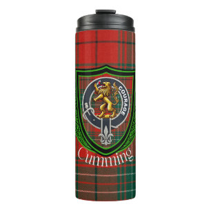 Bouteilles Isothermes Tartan et blason du clan écossais Cumming