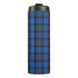 Bouteilles Isothermes Tartan Plaid Bleu de l'Île de Skye