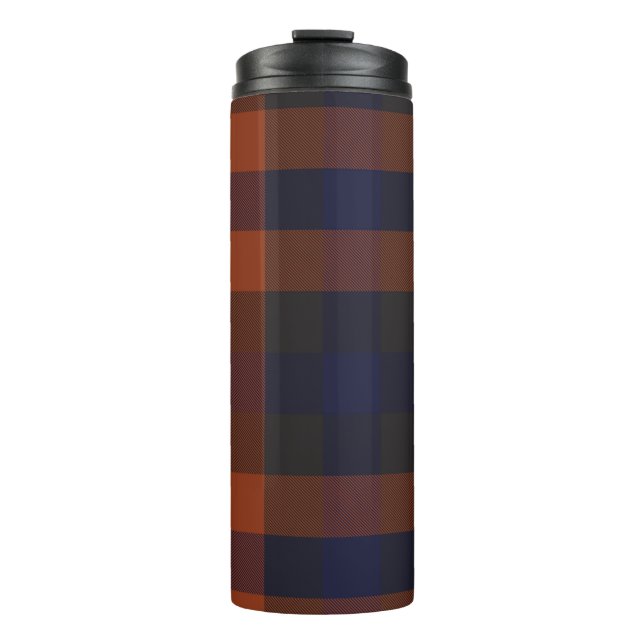 Bouteilles Isothermes Tartan plat moderne classique Motif sans couture.  (Devant)