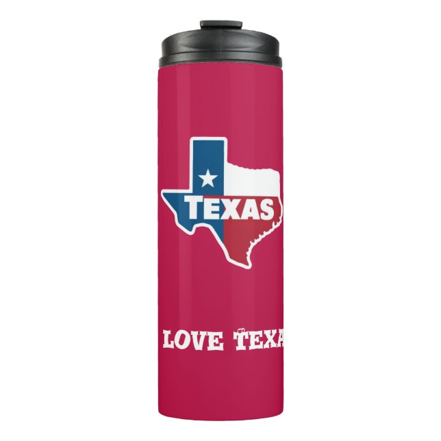 Bouteilles Isothermes Tasse à café Stanley | j'aime le Texas (Devant)