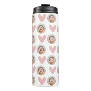 Bouteilles Isothermes Tasse Bébé Visage, Tasse Visage Personnalisé, Tass