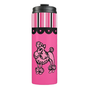 Bouteilles Isothermes Tasse Bright Pink Poodle