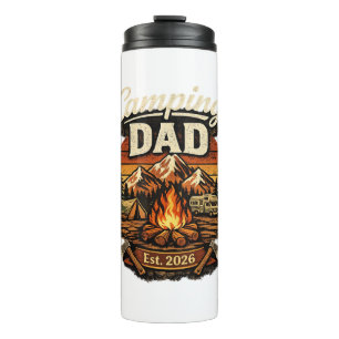 Bouteilles Isothermes Tasse personnalisée Camping Papa Ét. 2026