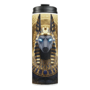 Bouteilles Isothermes Tasse Thermique Anubis Jackal Dieu Égyptien Anti
