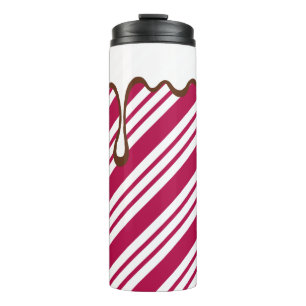 Bouteilles Isothermes Tasse Thermique Café Bonbon Menthe Poivrée Noël