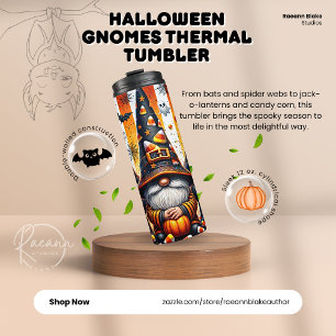 Bouteilles Isothermes Tasse thermique de gnomes d'Halloween