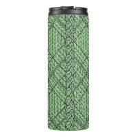 TASSE THERMIQUE EN MAILLE ARGILE SAGE