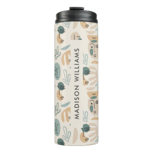 Bouteilles Isothermes Tasse Thermique Moderne Minimaliste Monogramme