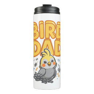 Bouteilles Isothermes Tasse Thermique Perruche Mignonne Papa Oiseau
