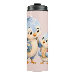Bouteilles Isothermes Tasse Thermique Petits Oiseaux Frères et Sœurs Mig
