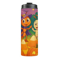 Tasses thermiques - Fête d'Halloween de fourmi