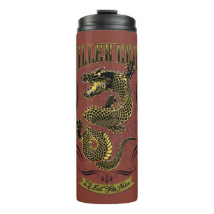 Bouteilles Isothermes Tatouage de Croc de tueur du peloton   de suicide
