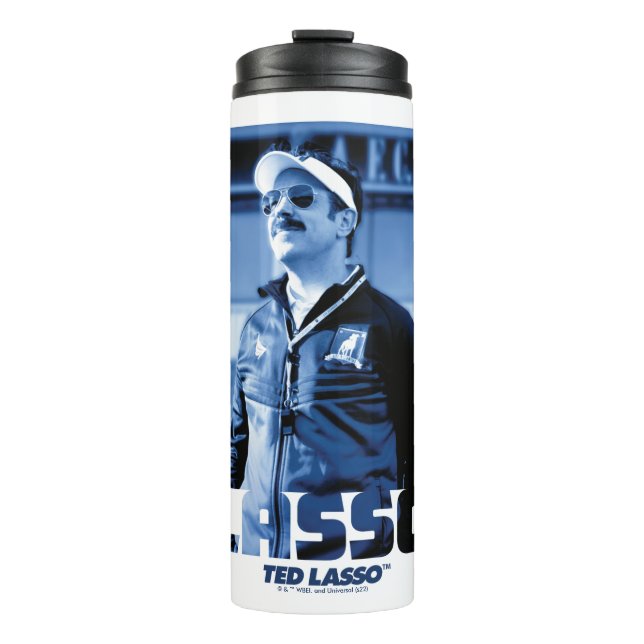 Bouteilles Isothermes Ted Lasso | Lasso Photo Portrait Graphique (Devant)