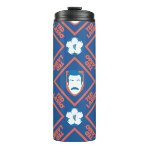 Bouteilles Isothermes Ted Lasso   Motif de diamant face et balle