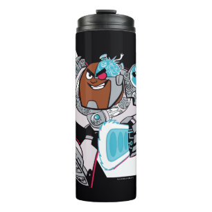 Bouteilles Isothermes Teen Titans Go !   L'Arsenal de Cyborg