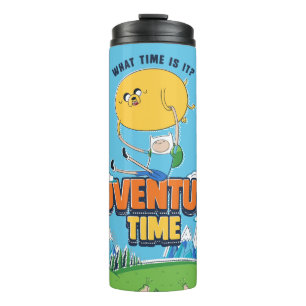 Bouteilles Isothermes Temps d'aventure   Jake Flottant Avec Finn