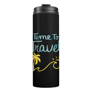 Bouteilles Isothermes Temps De Voyage Plage