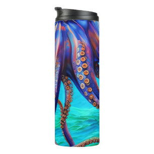 Bouteilles Isothermes Tentacles octopiques bleus Kraken