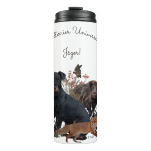 Bouteilles Isothermes Terrier de chasse allemand (Jagdterrier)
