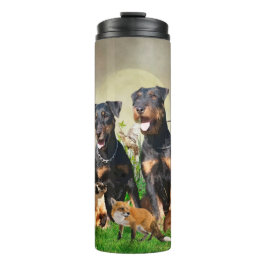 Bouteilles Isothermes Terrier de chasse allemand (Jagdterrier)
