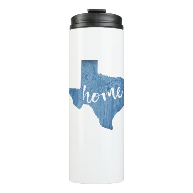 Bouteilles Isothermes Texas Home Wood Grain (Devant)