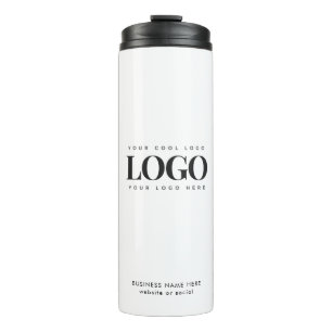 Bouteilles Isothermes Texte du logo de l'entreprise personnalisée