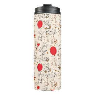 Bouteilles Isothermes Texture avec le nounours