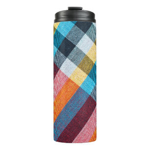 Bouteilles Isothermes Texture de fermeture de tissu, tissage de style th