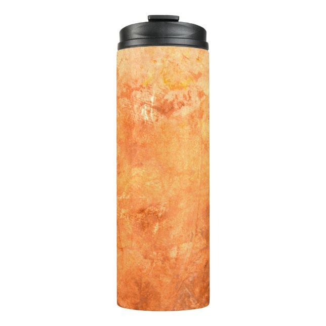 Bouteilles Isothermes texture de plaque de fer rouillé, blanc, brun, co (Devant)