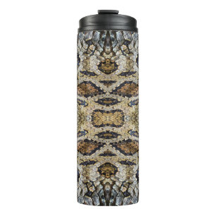 Bouteilles Isothermes Texture Motif de la peau de serpent