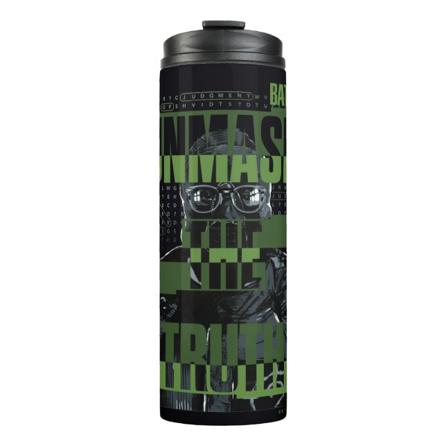 Bouteilles Isothermes The Riddler - Unmask The Truth (Devant)