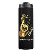 Thème de musique musicienne graphique de guitare