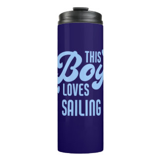Bouteilles Isothermes This Boy Loves Sailing Funny Sailor