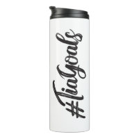 #TiaGoals, type noir, script grunge