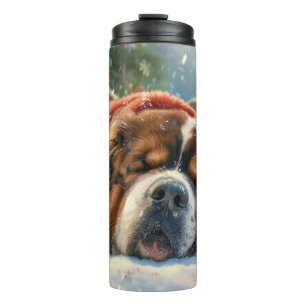 Bouteilles Isothermes Tibétain Mastiff Chien Fête de Noël